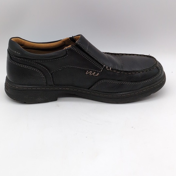 Timberland Pro Loafers Mens Branston ESD Black 9 Wide Leather Shoes Anti Fatigue main image 6